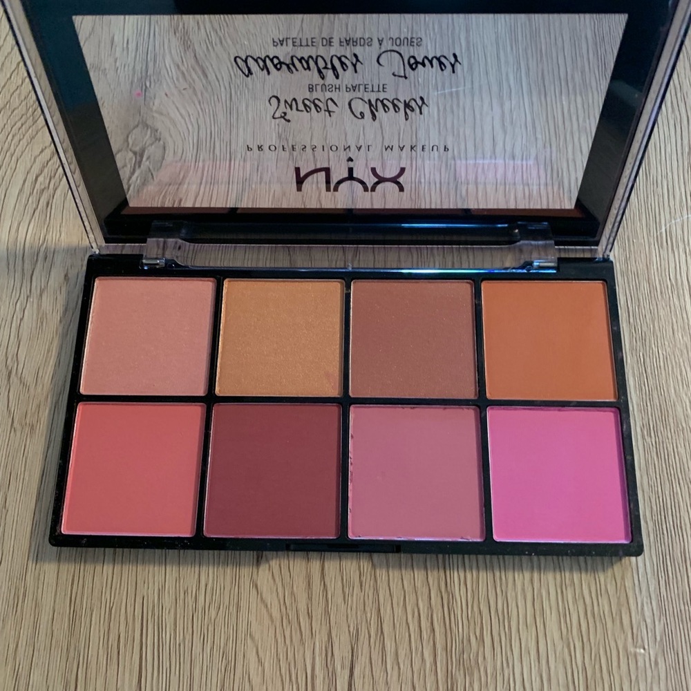 NIB Nyx sweet cheeks face palette
